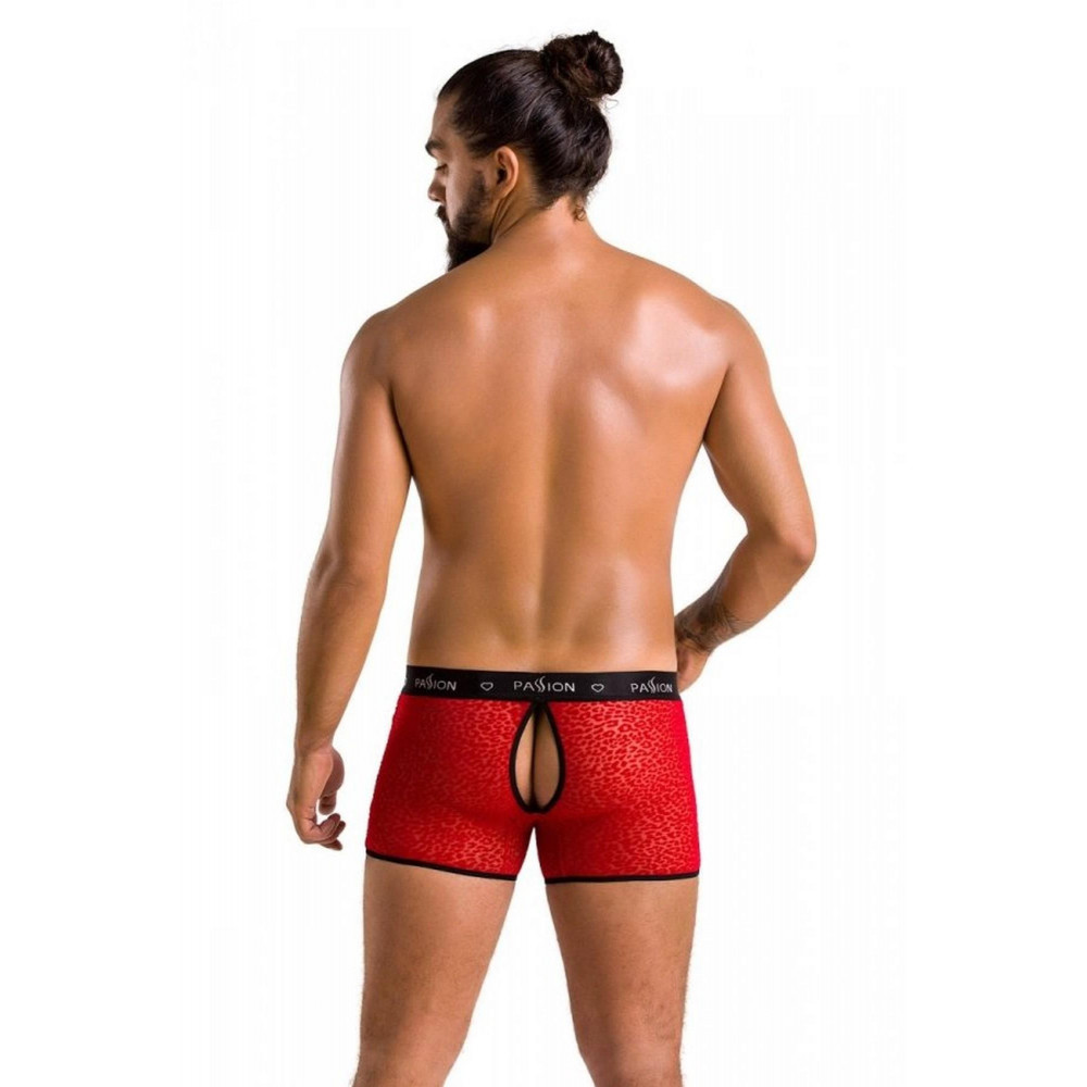 Эротическое белье - Трусы мужские Passion 046 SHORT PARKER red XXL/XXXL 3