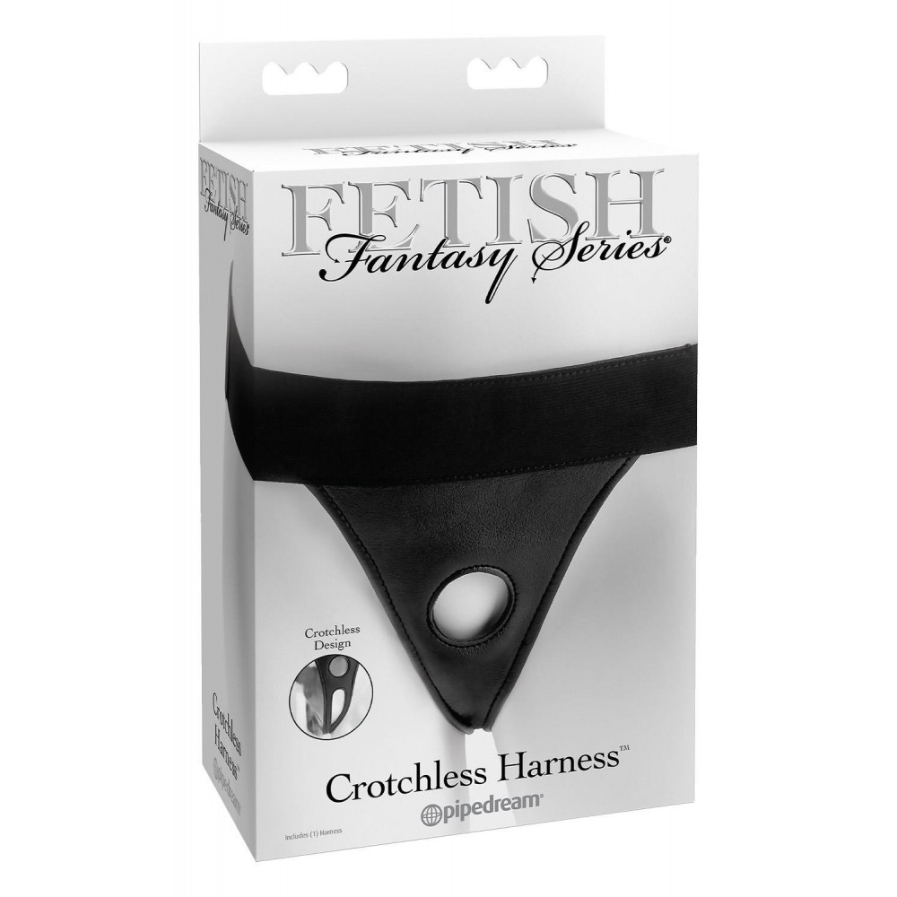 Секс игрушки - Трусики для страпона Pipedream Fetish Fantasy Series, черные 6