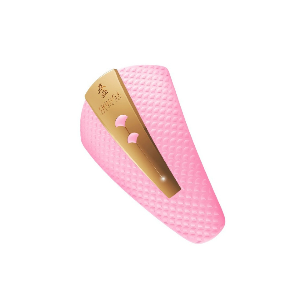Секс игрушки - Вибратор для клитора Shunga Obi нежно розовый, 11.5 см x 7 см 6