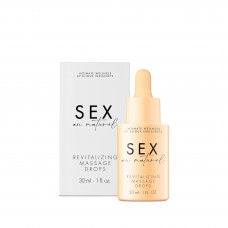 Капли для интимного массажа Revitalising Intimate Massage Drops, 30 мл  Sex au Naturel by Bijoux Indiscrets (Испания)