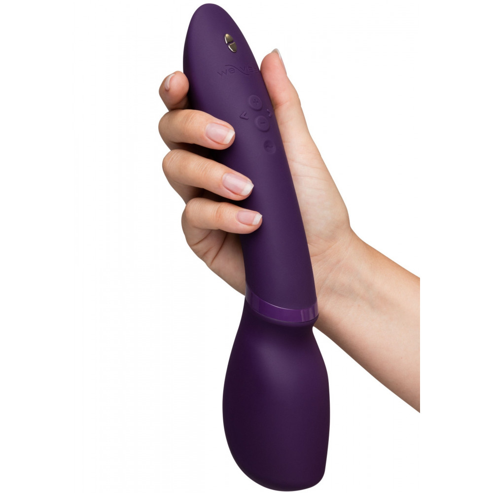 Секс игрушки - Смарт-Микрофон вибромассажер We-Vibe Wand 2, фиолетовый 3