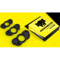 Набор из 3 шт силиконовых эрекционных колец Elephant rings, BS6000026