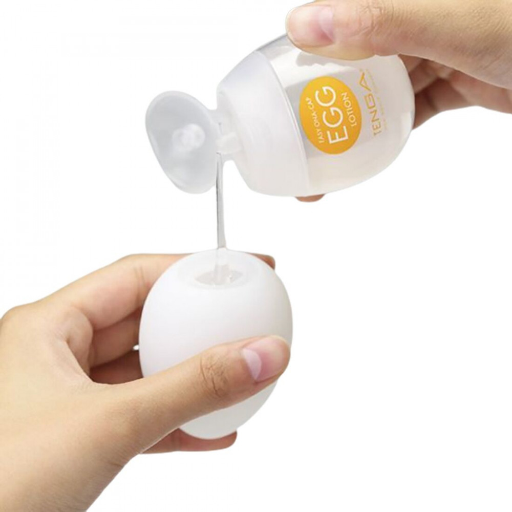 Смазки для мастурбаторов - Лубрикант на водной основе Tenga Egg Lotion (65 мл) универсальный 4