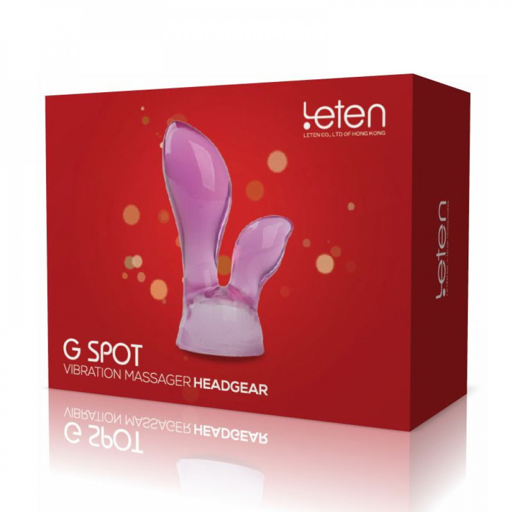  - Насадка для вибромассажера Leten G SPOT HEADGEAR - 1 (40 x 105 мм) 3