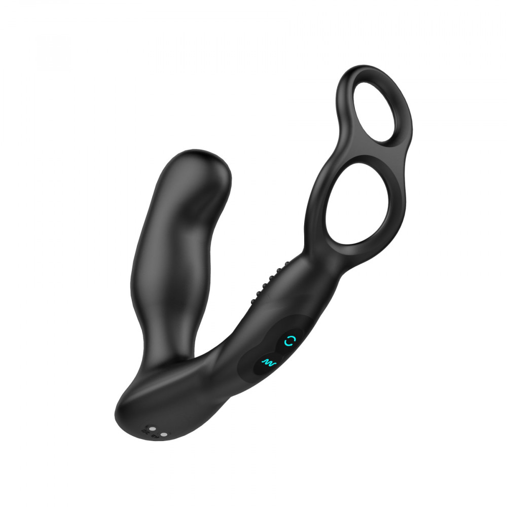 Анальные игрушки - Массажер простаты Nexus Revo Embrace с вращающейся головкой и с эрекционным кольцом 2