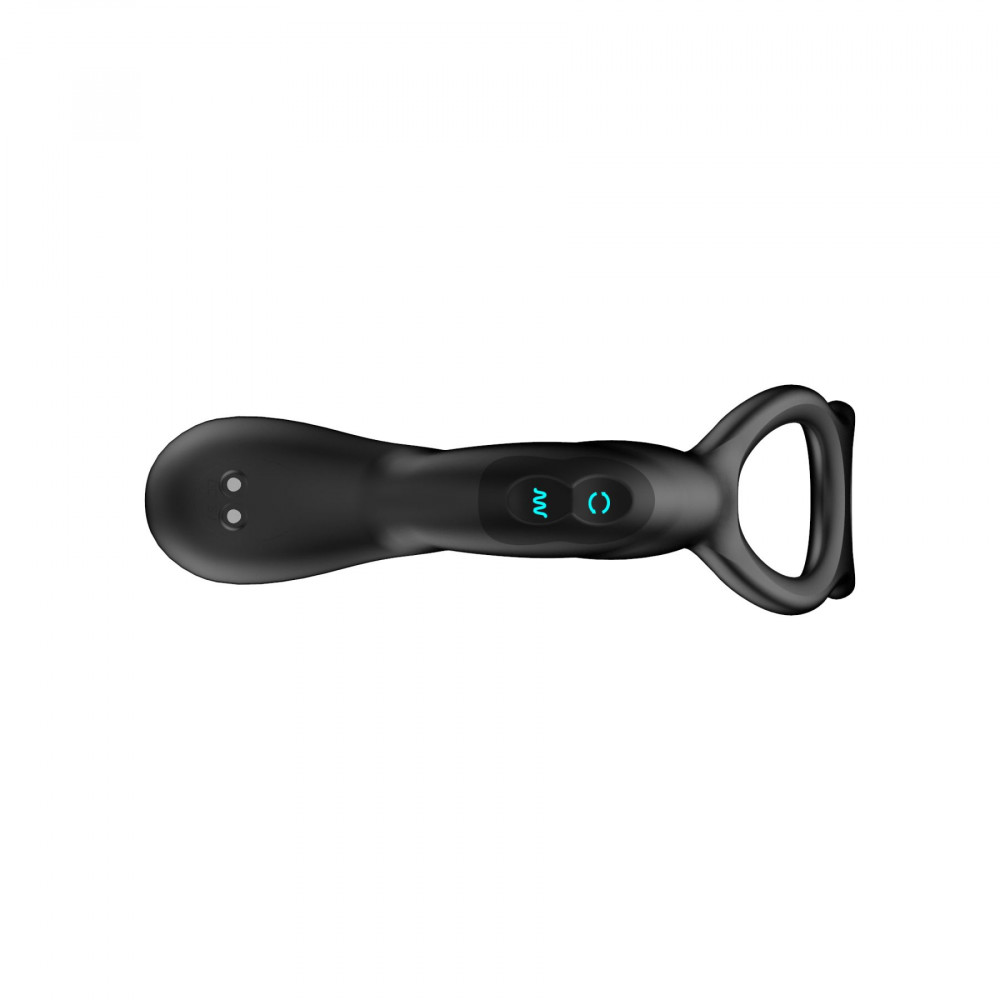 Анальные игрушки - Массажер простаты Nexus Revo Embrace с вращающейся головкой и с эрекционным кольцом 4