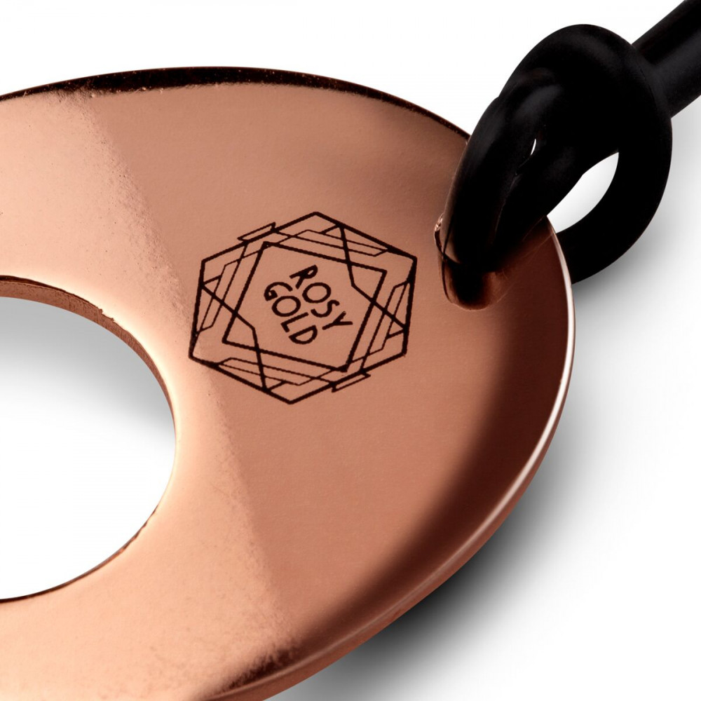 Вагинальные шарики - Металлические вагинальные шарики Rosy Gold - Nouveau Kegel Balls, масса 376 г, диаметр 2,8 см 3