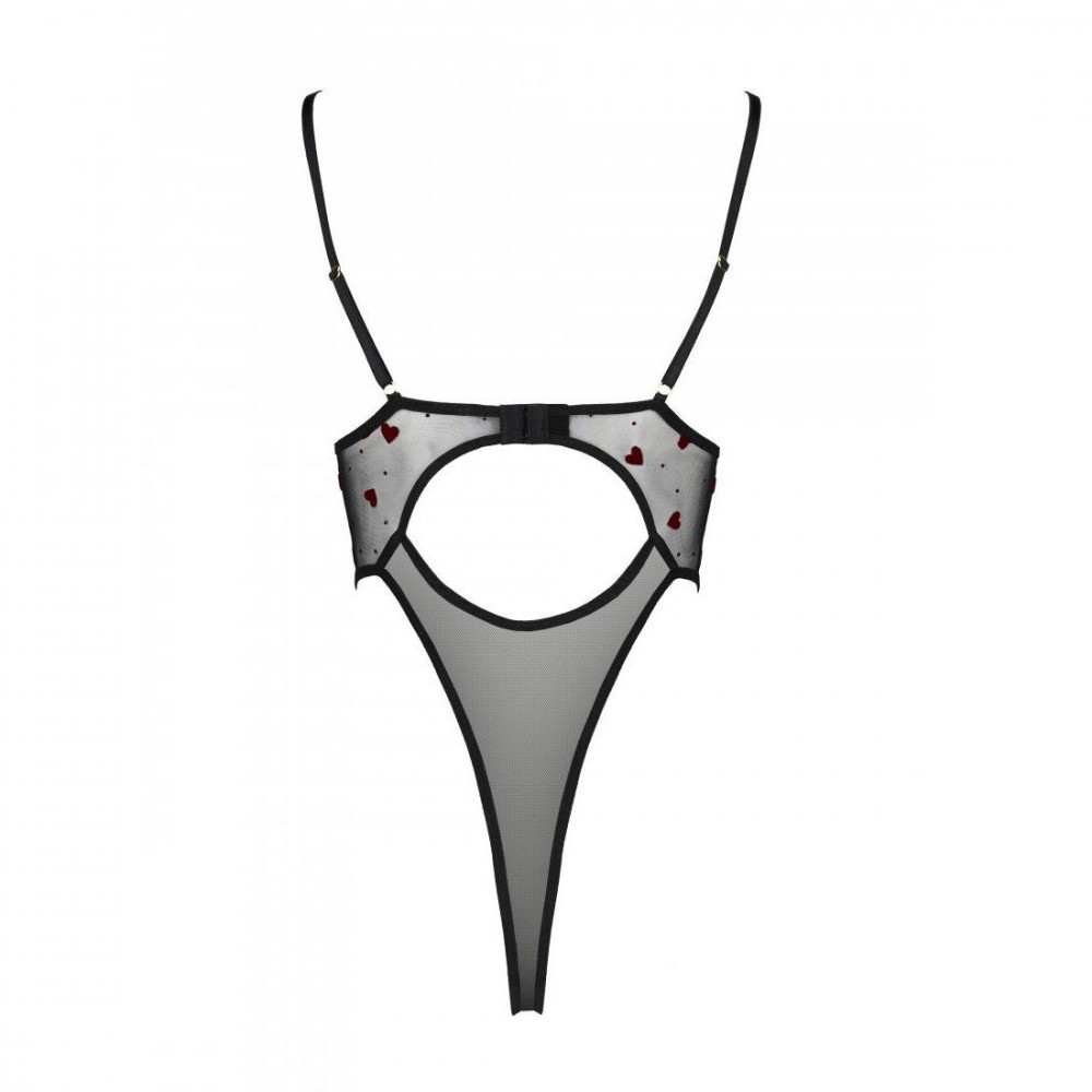 Эротическое боди - Эротическое боди с рисунком LOVELIA BODY black S/M - Passion 2