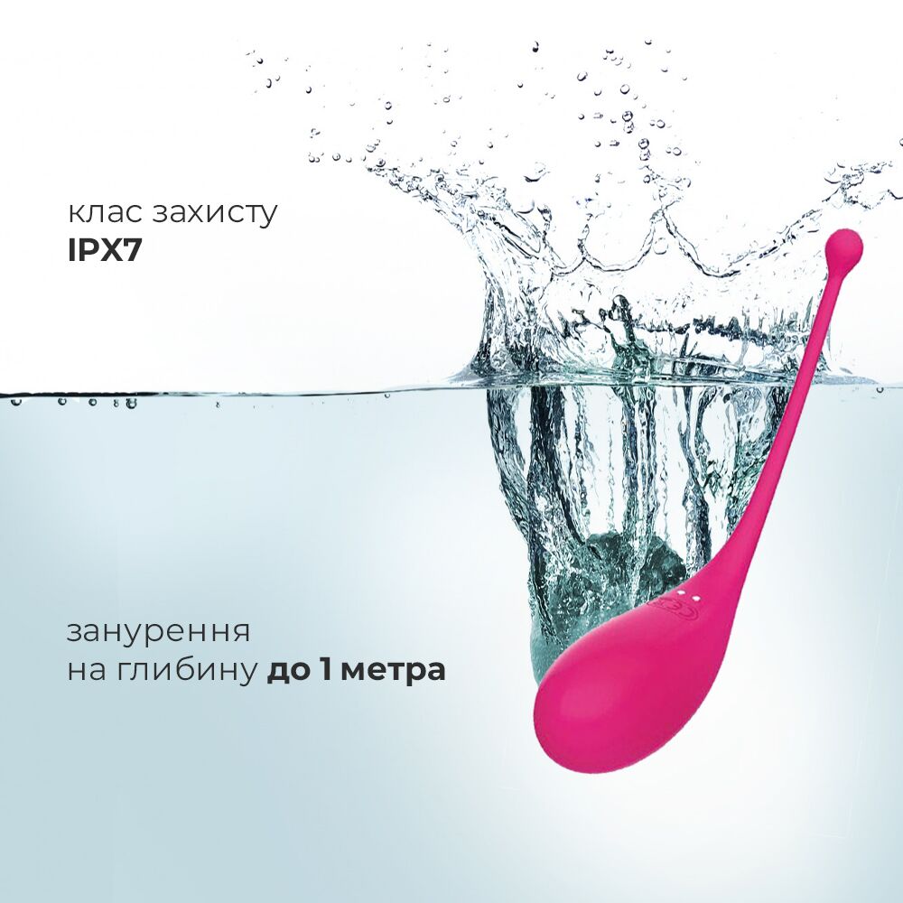 Виброяйцо - Смарт виброяйцо Adrien Lastic Palpitation с глубокой вибрацией 4