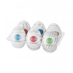 Набор мастурбаторов-яиц Tenga Egg New Standard Pack (6 яиц)