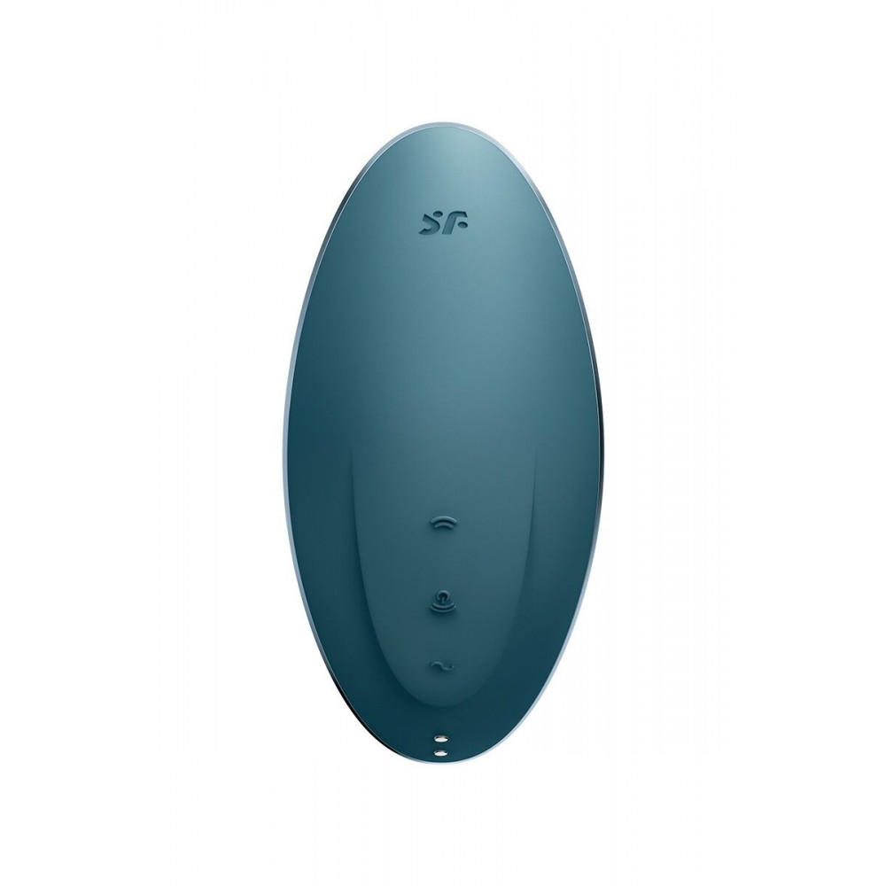 Вибраторы вакуумные - Вакуумный вибратор Satisfyer Vulva Lover 1 Blue 2