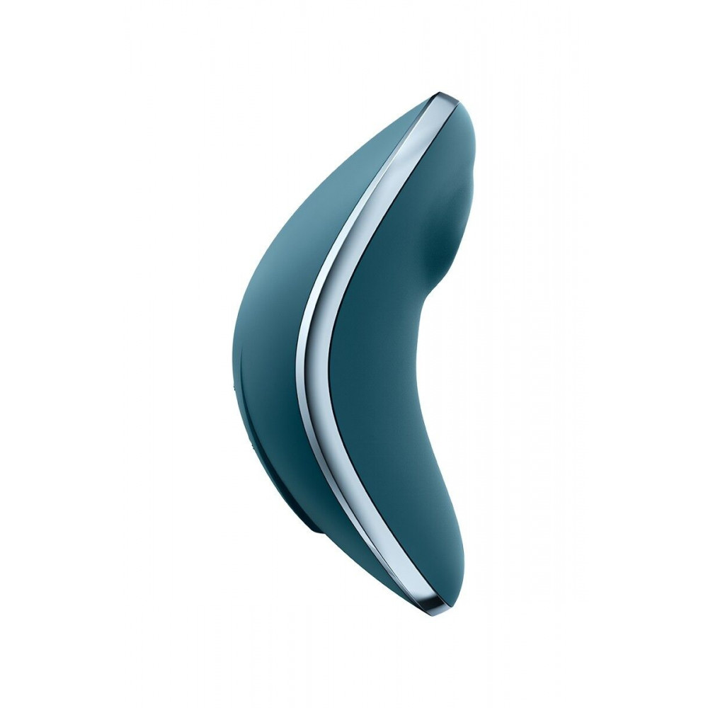 Вибраторы вакуумные - Вакуумный вибратор Satisfyer Vulva Lover 1 Blue 3
