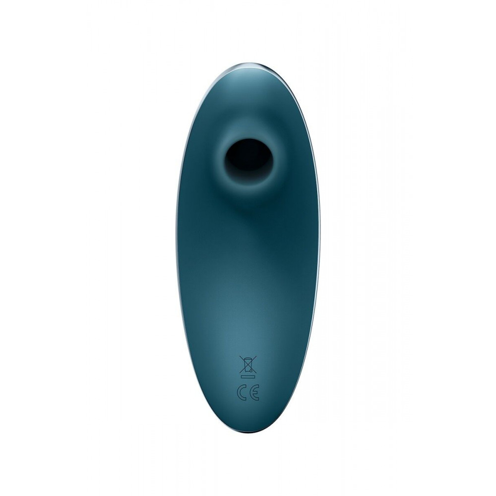 Вибраторы вакуумные - Вакуумный вибратор Satisfyer Vulva Lover 1 Blue 4