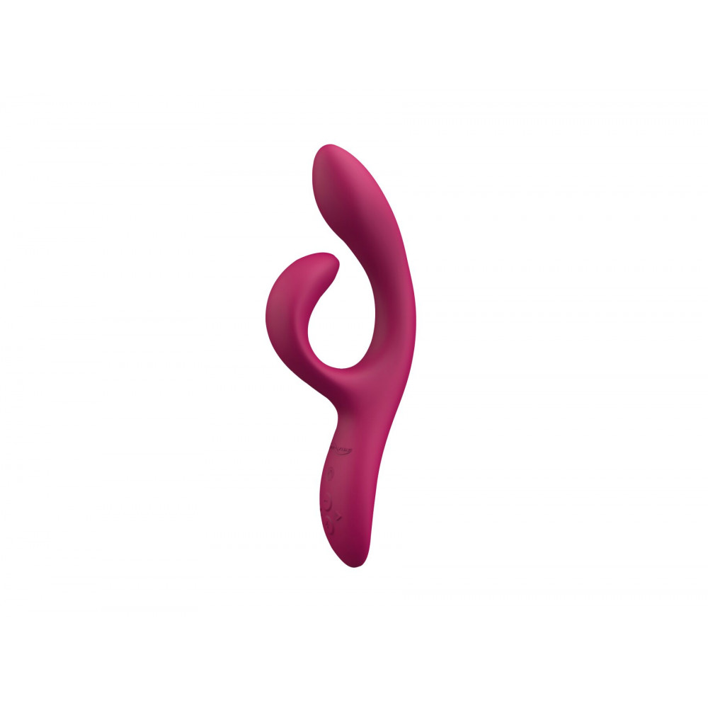 Вибратор-кролик - Смарт вибратор-кролик We-Vibe Nova Fuchsia, эргономичный, регулируемый угол наклона ствола