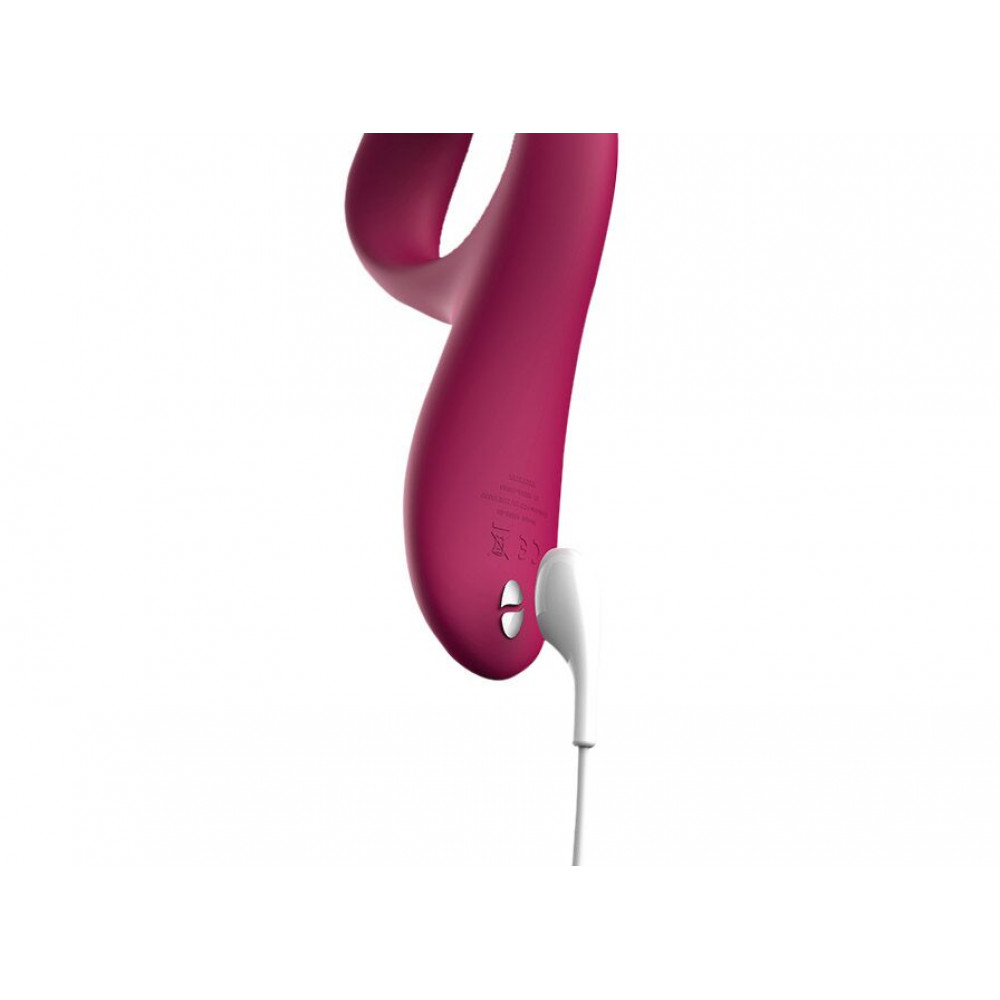 Вибратор-кролик - Смарт вибратор-кролик We-Vibe Nova Fuchsia, эргономичный, регулируемый угол наклона ствола 8