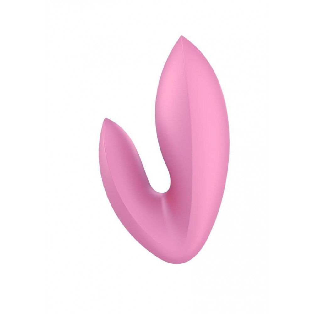 Мини вибраторы - Вибратор на палец Satisfyer Love Riot Pink, 12 вариантов использования
