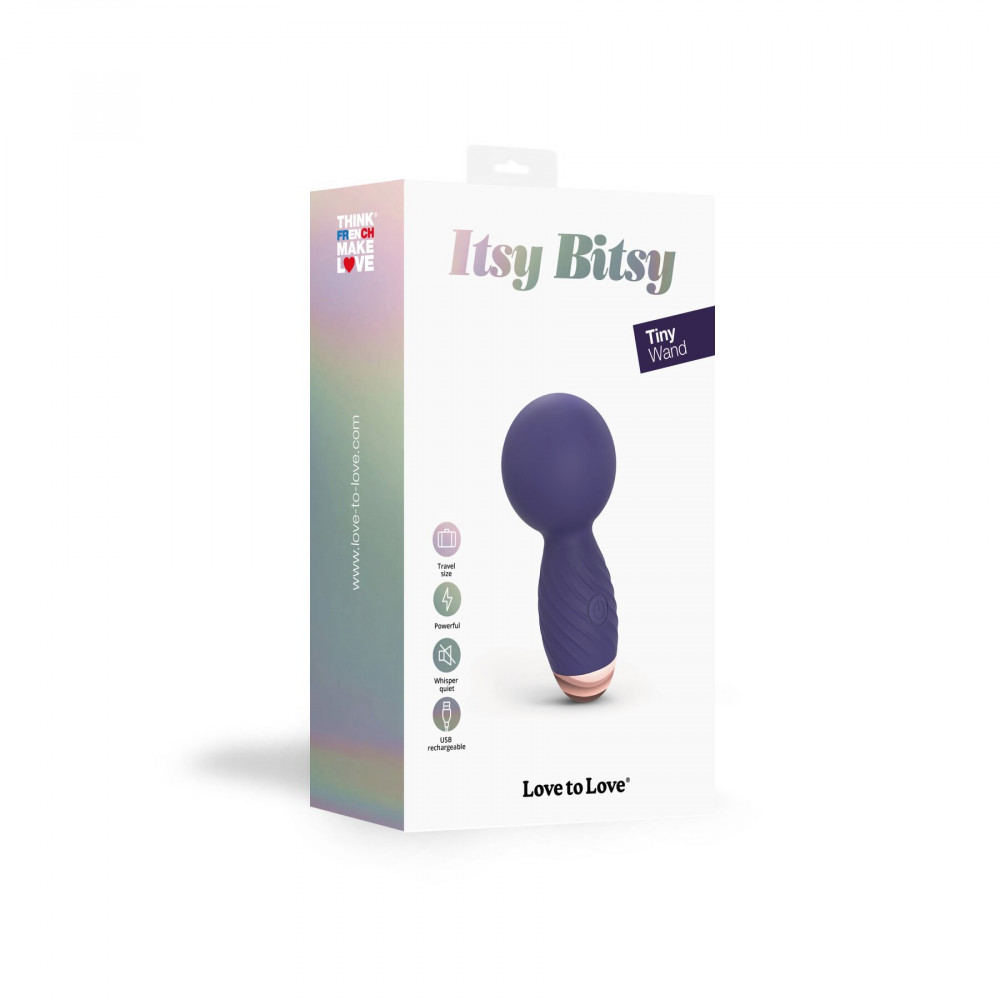 Вибромассажеры - Минивибромассажер Love To Love Itsy Bitsy  – Midnight Indigo 2