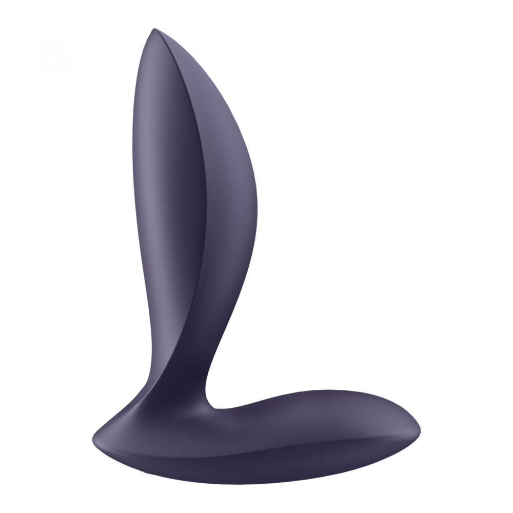 Анальные пробки с вибрацией - Анальная смарт-пробка с вибрацией Satisfyer Power Plug, очень мощная 6