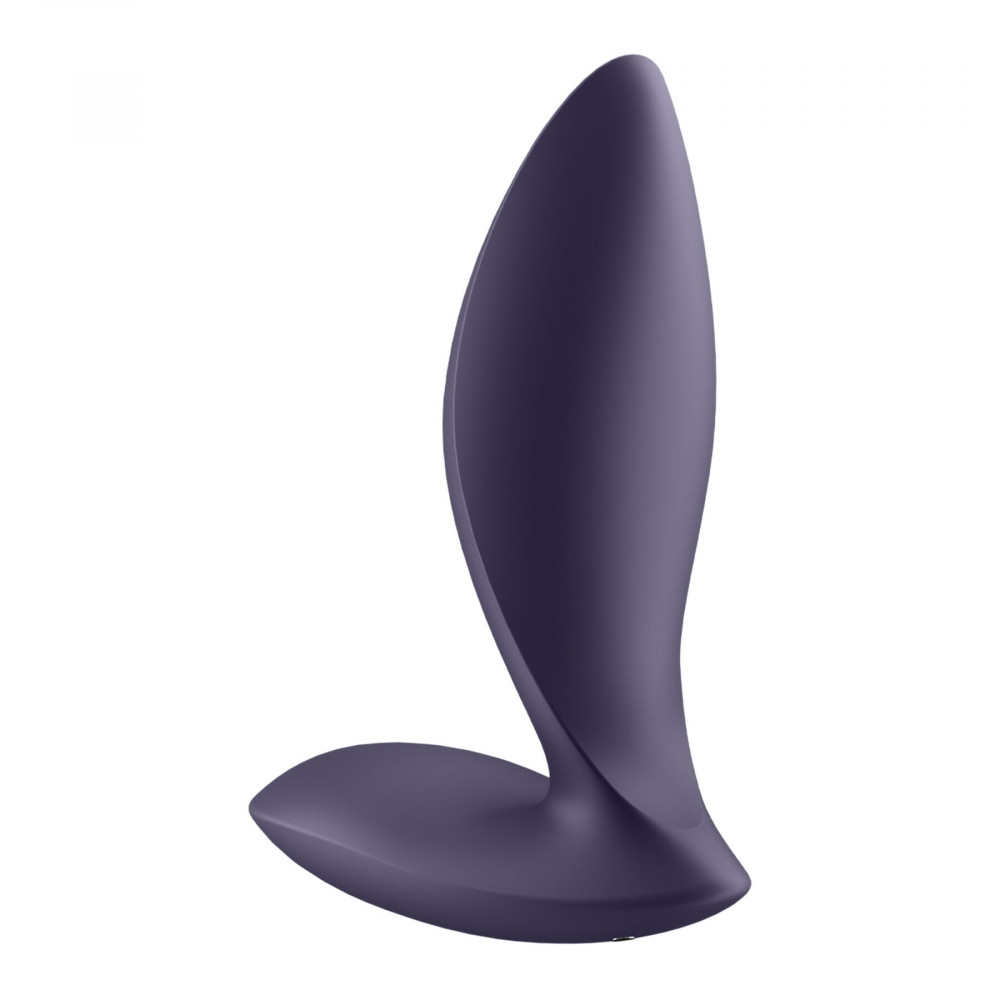 Анальные пробки с вибрацией - Анальная смарт-пробка с вибрацией Satisfyer Power Plug, очень мощная 4