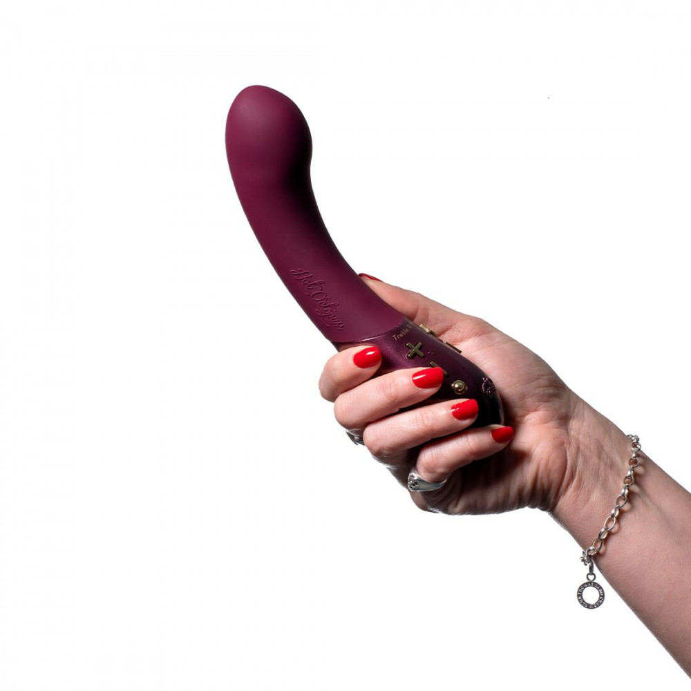 Стимулятор точки G - Вибратор для точки G Hot Octopuss KURVE, Treble and Bass Technology, 2 мотора, мягкий кончик 5