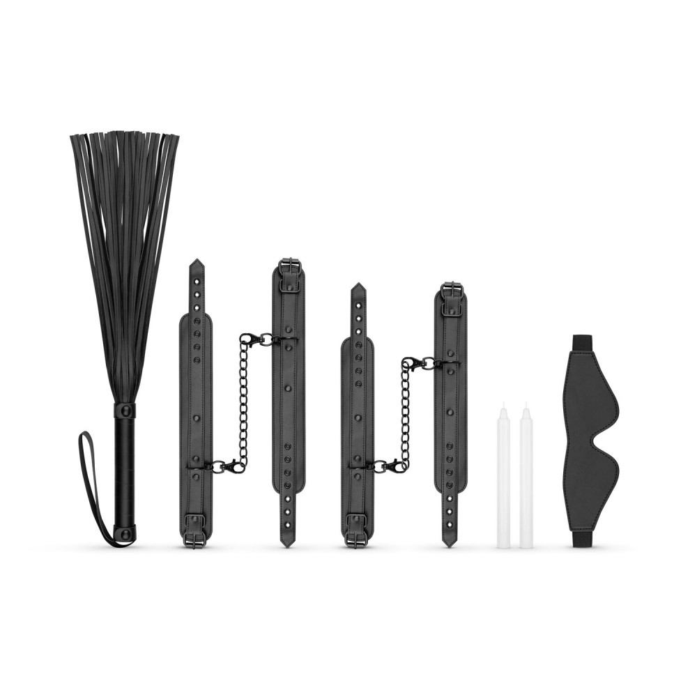 Наборы для БДСМ - Набор Bedroom Fantasies Bondage Kit Set 5-piece - Black 8