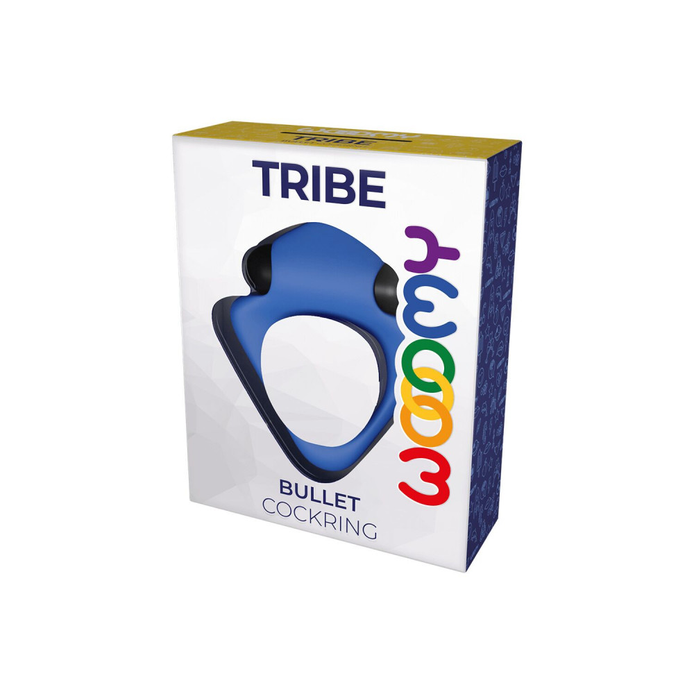 Эрекционные кольца с вибрацией - Эрекционное виброкольцо Wooomy Tribe 1