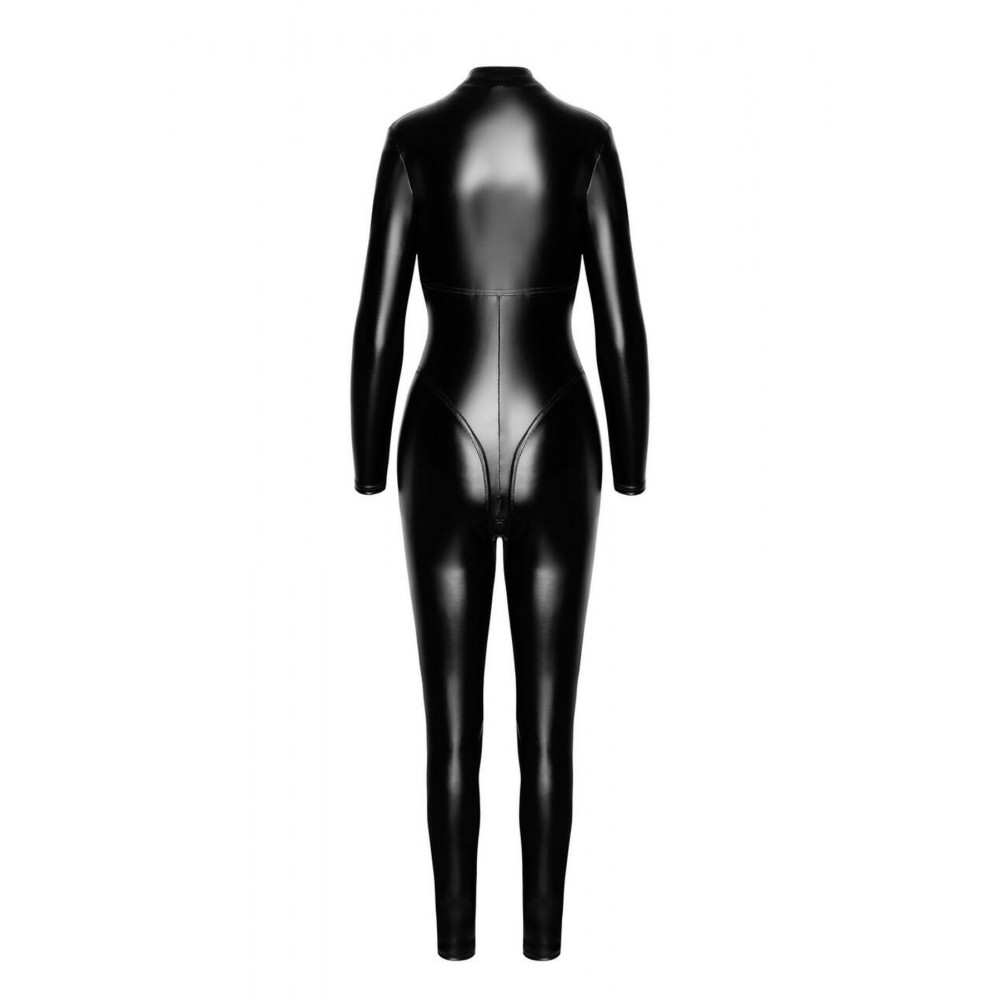 Женское эротическое белье - Комбинезон Noir Handmade F331 Powerwetlook overall - XXL 7