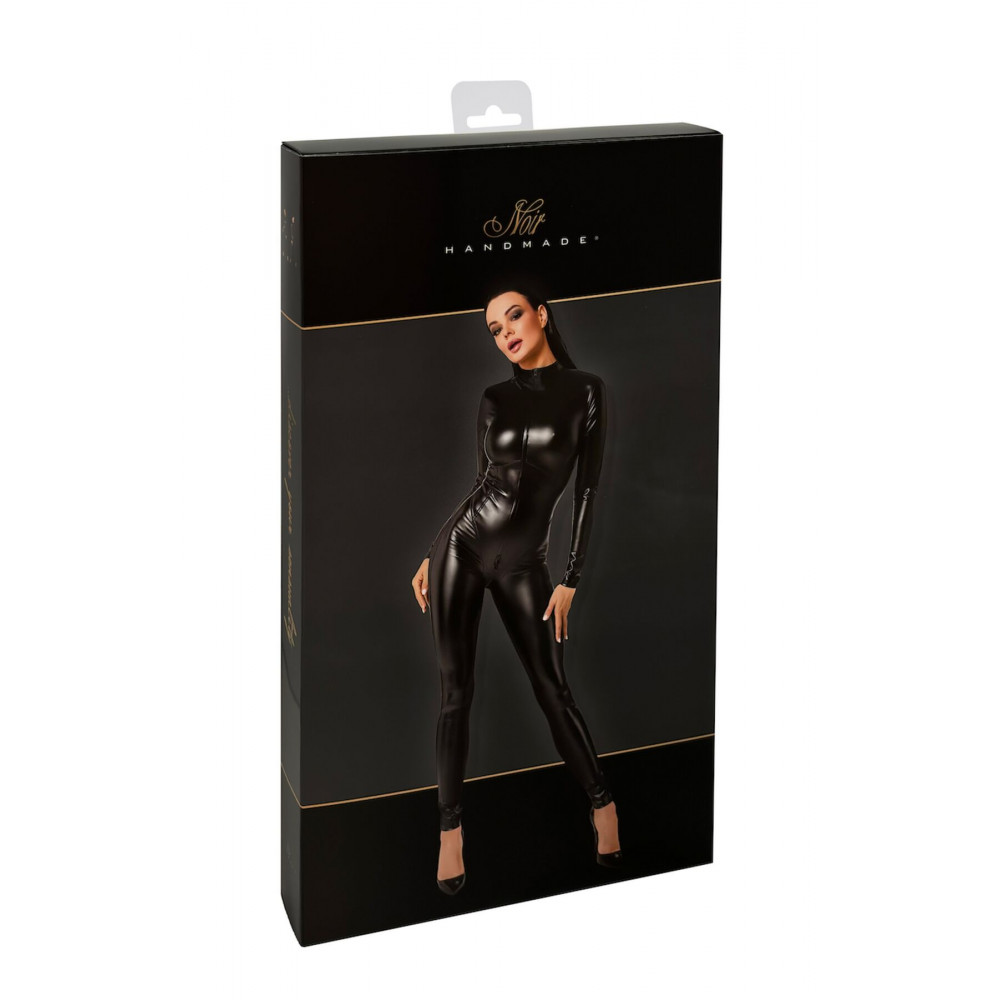 Женское эротическое белье - Комбинезон Noir Handmade F331 Powerwetlook overall - XXL 8
