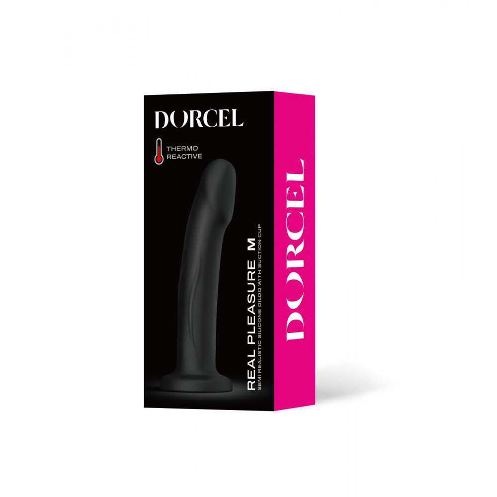 Дилдо - Фаллоимитатор Dorcel Real Pleasure M Black 5