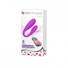 Вибратор для пар со смарт управлением Pretty Love «August» BI-014582HP