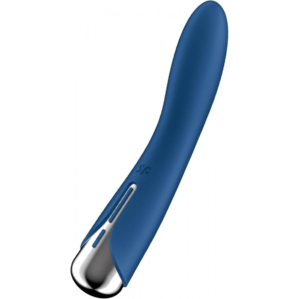 Секс игрушки - Вибратор для точки G вращающийся Satisfyer Spinning Vibe 1, синий