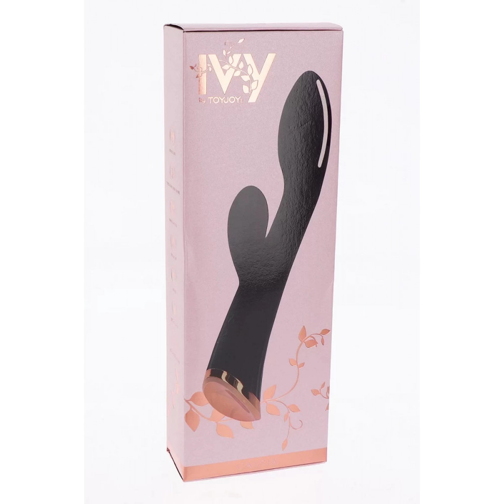 Секс игрушки - Вибратор-кролик TOY JOY, черный 4