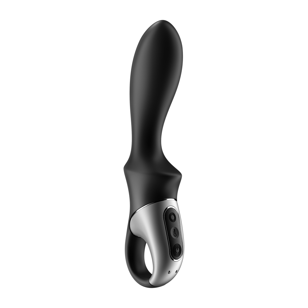Вибратор - Анальный смарт вибратор с подогревом Heat Climax цвет: черный Satisfyer (Германия) 3