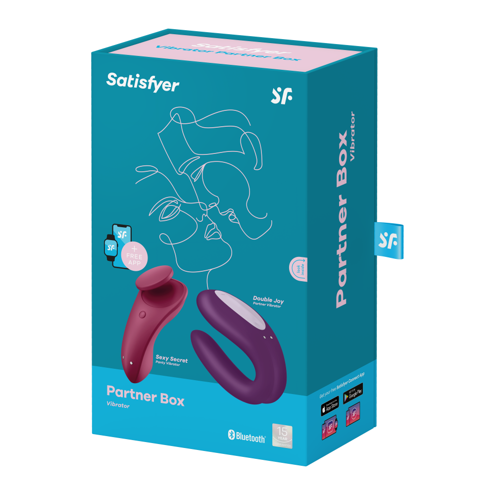 Вибратор - Набор Partner Box 1 (смарт вибратор для пар + вибратор в трусики) Satisfyer (Германия) 1