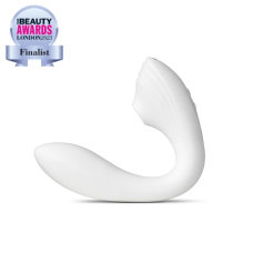 Вакуумный вибратор Pearl Vibe 2 в 1, цвет: белый So Divine (Великобритания)
