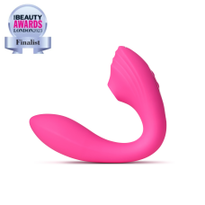 Вакуумный вибратор  Pearl Vibe 2 в 1,  цвет: розовый  So Divine (Великобритания)
