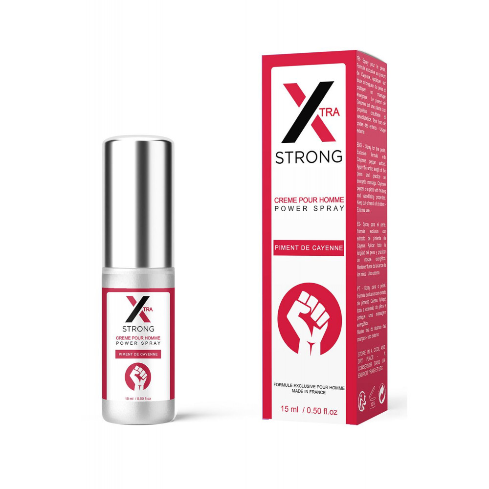 Мужские возбудители - Спрей возбуждающий для мужчин XTRA STRONG 15ML