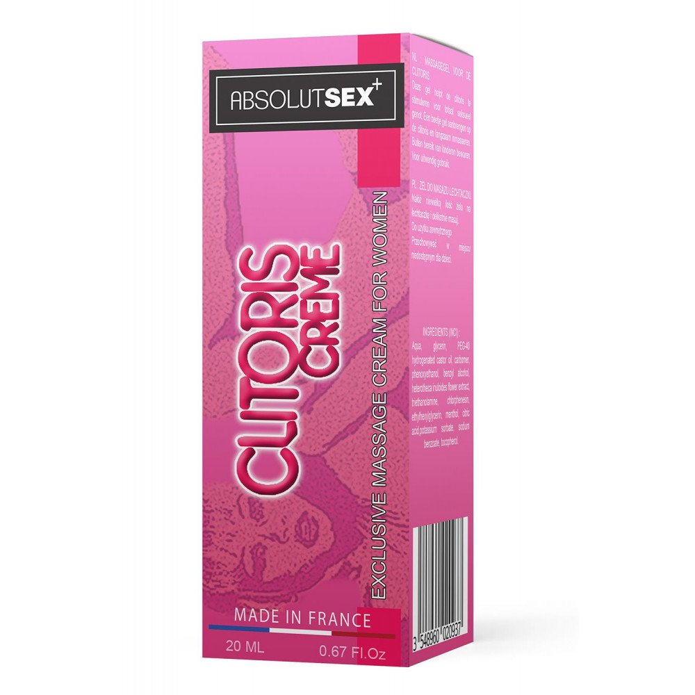 Лубриканты - Стимулирующий крем для клитора Ruf CLITORIS CREME, 20 мл 2