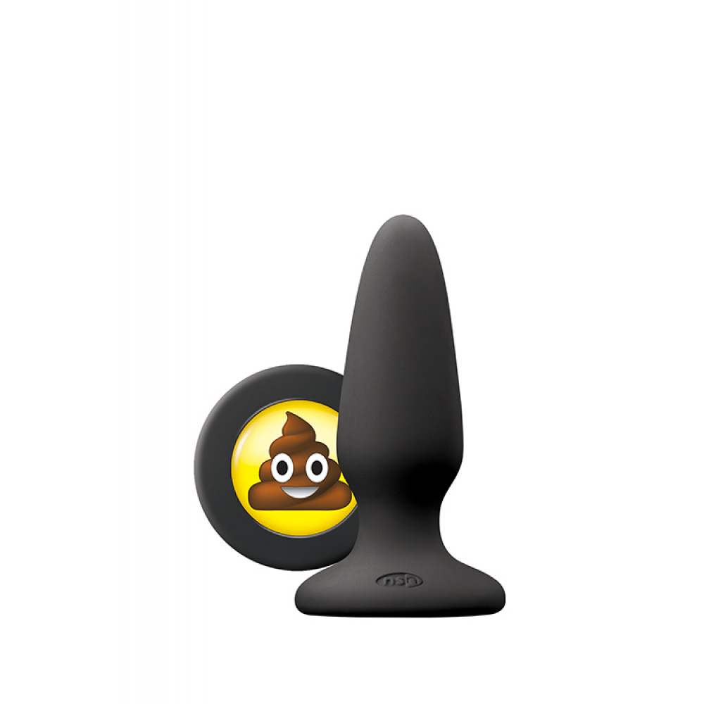 Анальная пробка - Анальная пробка NS Novelties MOJIS SHT MEDIUM BLACK