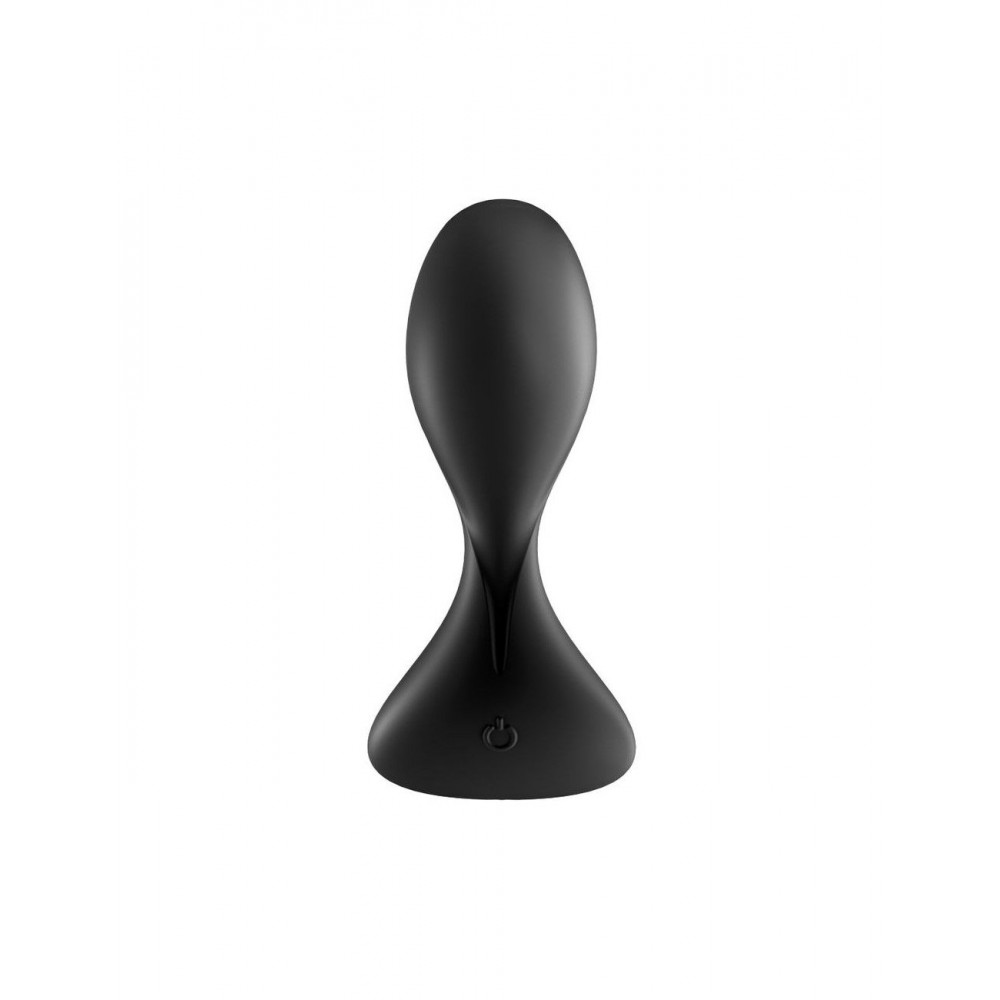 Анальные пробки с вибрацией - Анальная смарт-пробка с вибрацией Satisfyer Trendsetter Black 3