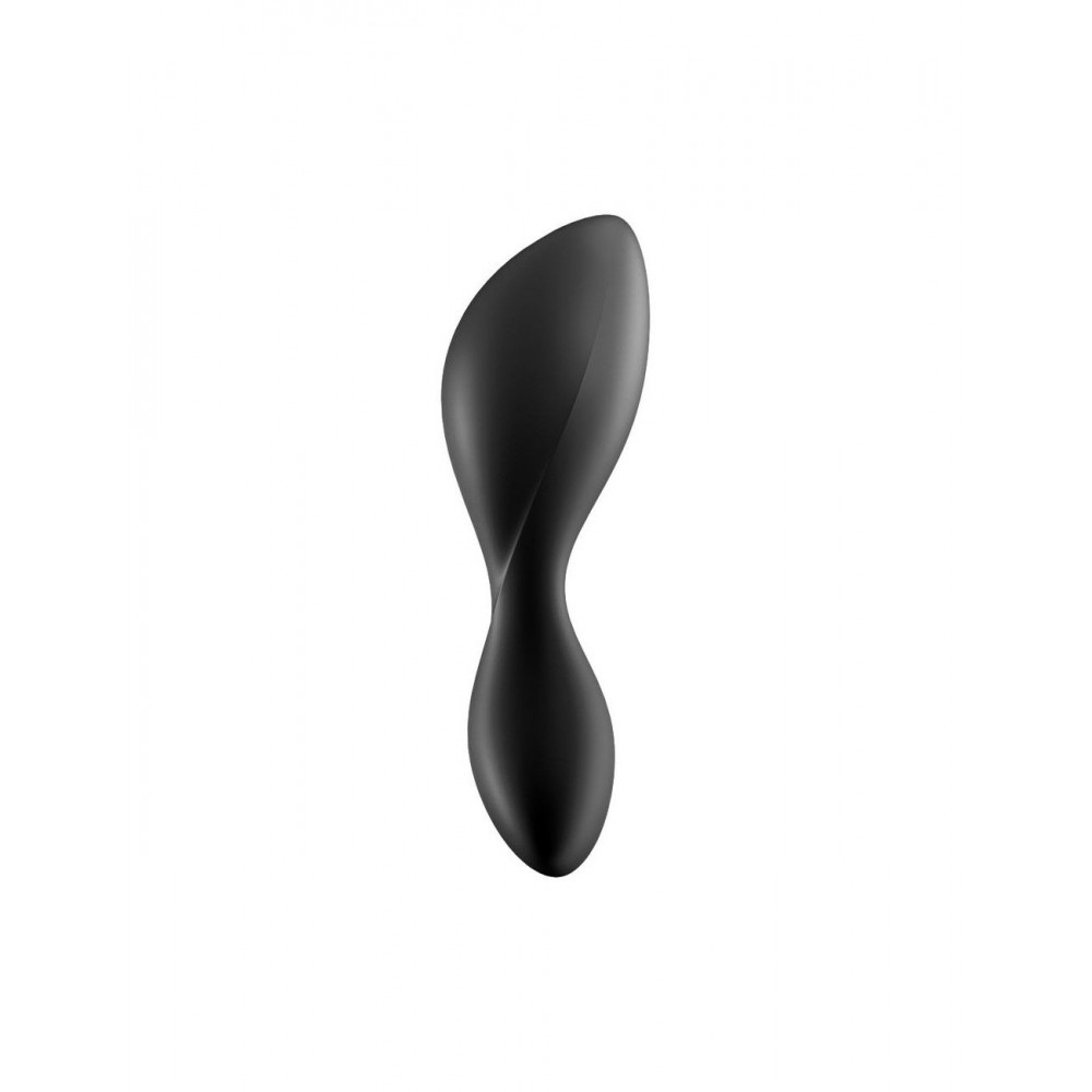 Анальные пробки с вибрацией - Анальная смарт-пробка с вибрацией Satisfyer Trendsetter Black 2