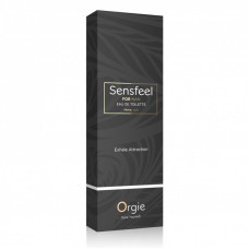 Мужская туалетная вода SENSFEEL + афродизиак, 10 мл эффективная феромон-технология Orgie