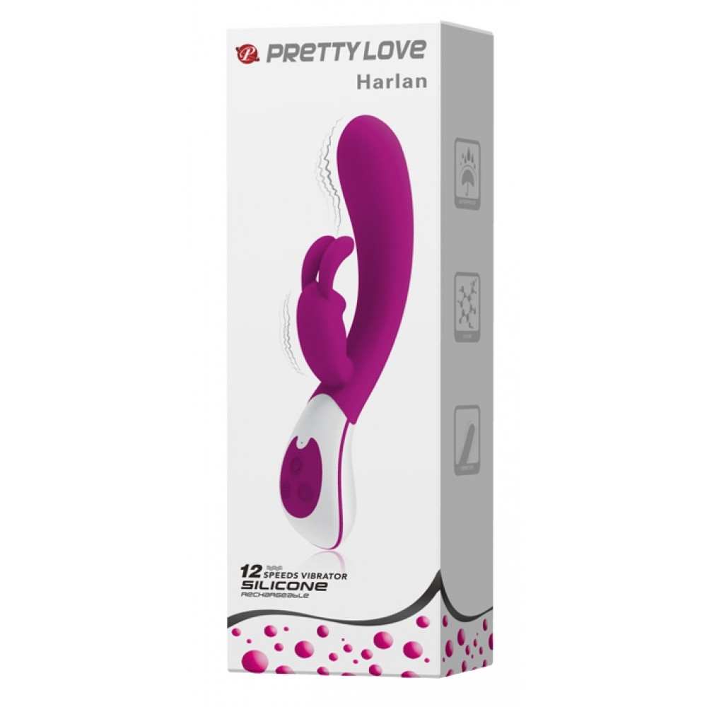Вибратор - Перезаряжаемый вибратор PRETTY LOVE - Harlan, BI-014232-1 1