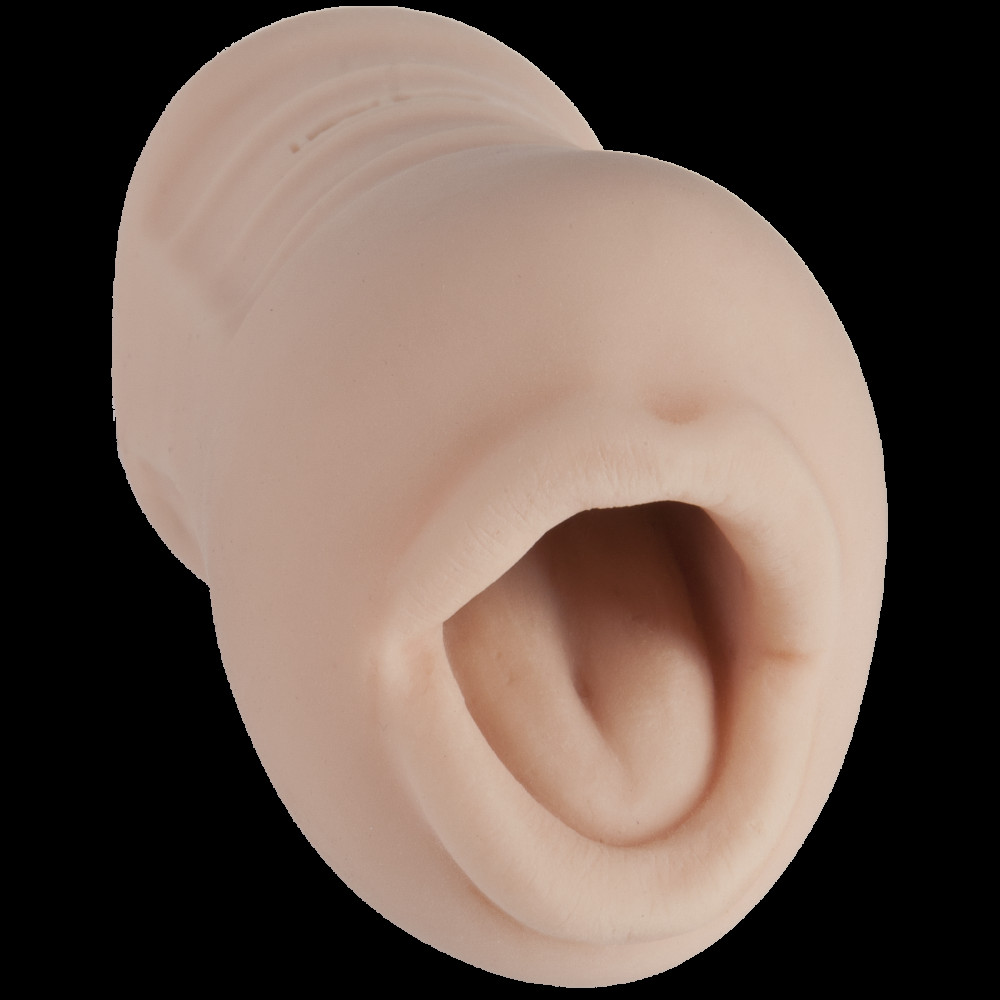 Мастурбаторы оральные - Мастурбатор-ротик Doc Johnson Sasha Grey - Ultraskyn Deep Throat Pocket Pal