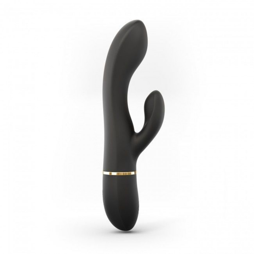 Вибратор-кролик - Вибратор-кролик Dorcel GLAM RABBIT, гибкий ствол, стимуляция точки G, 2 мотора