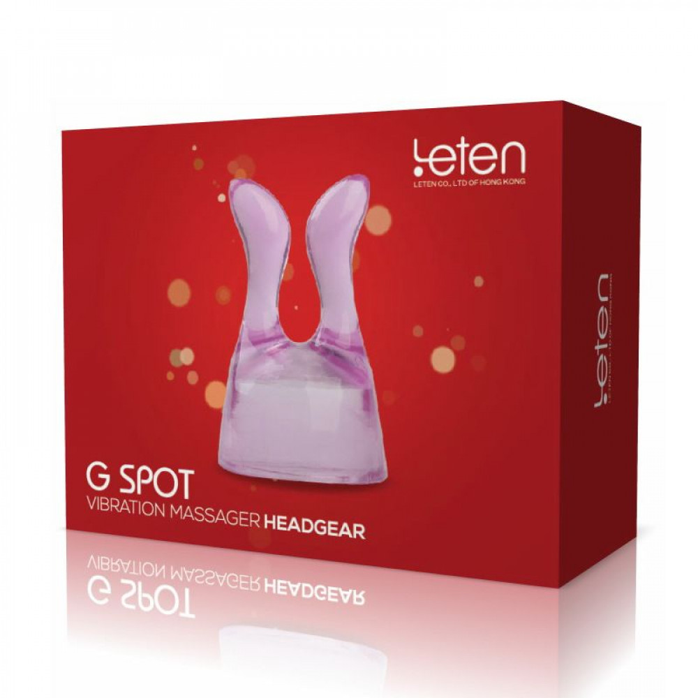  - Насадка для вибромассажера Leten G SPOT HEADGEAR - 2 (40 x 60 мм) 3