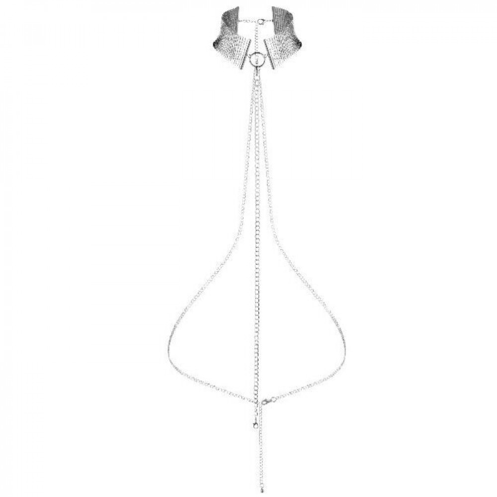 Интимные украшения - Украшение Bijoux Indiscrets Desir Metallique Collar - Silver