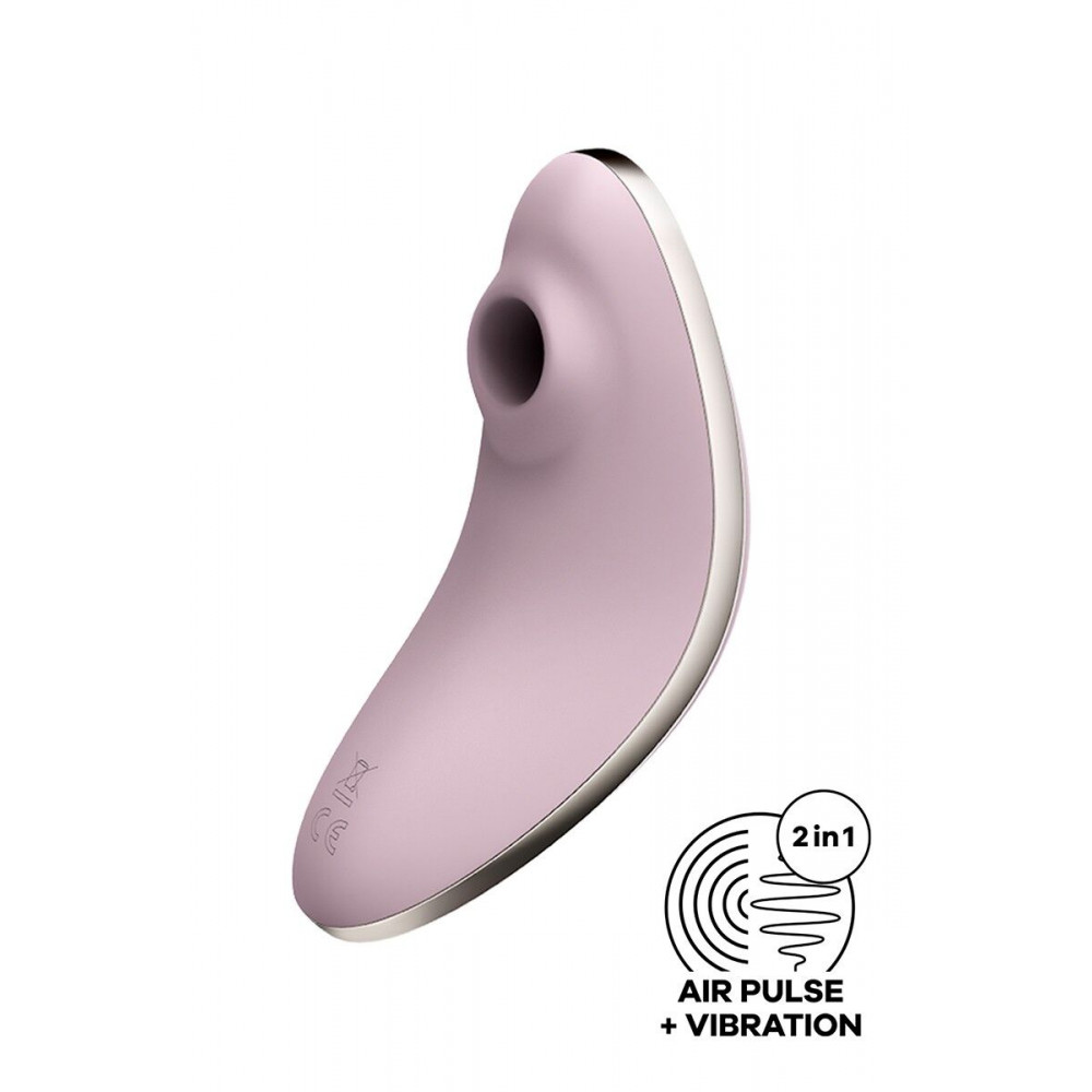Вибраторы вакуумные - Вакуумный вибратор Satisfyer Vulva Lover 1 Violet