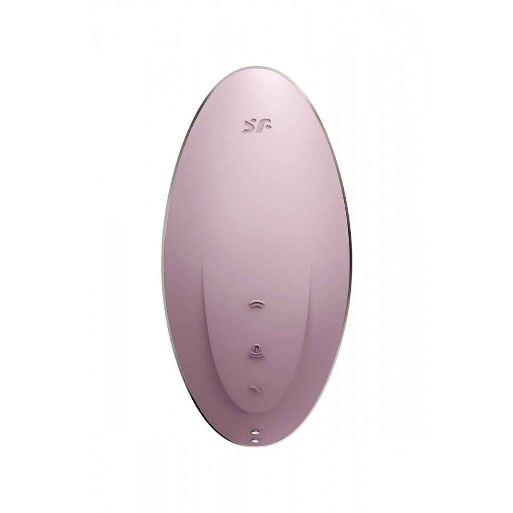 Вибраторы вакуумные - Вакуумный вибратор Satisfyer Vulva Lover 1 Violet 2