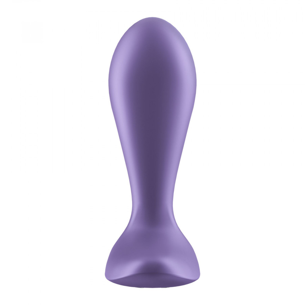Анальные пробки с вибрацией - Анальная смарт-пробка с вибрацией Satisfyer Intensity Plug Purple 3